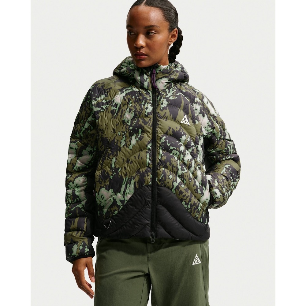Womens Size XL Nike ACG Lava Flow Therma-FIT ADV Jacket Multi Camo II0925-009